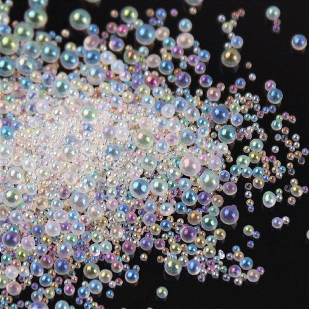R-flower Bubble Beads Hot Resin Epoxy Filler Resin Kerajinan Nail Art Membuat Perhiasan