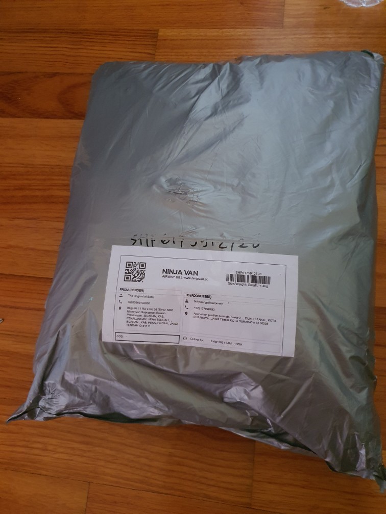 Kemeja Batik - Semi Sutera - Kemeja Textile Furing Hq - No Sanwos