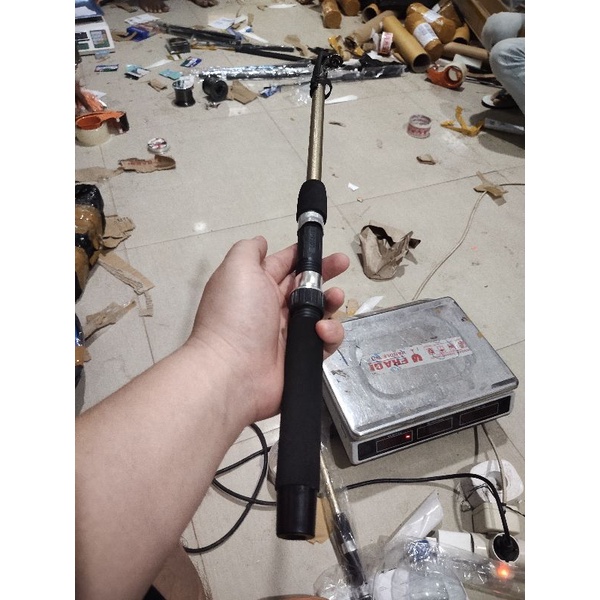 joran telescopic murah custom ghost 180 cm joran antena murah