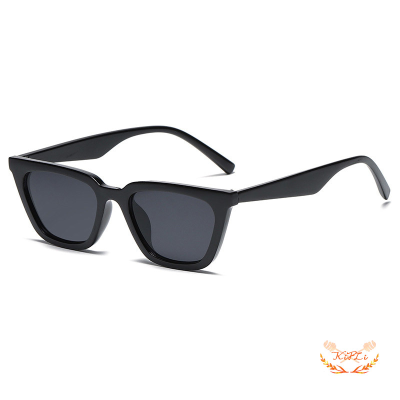 【TERSEDIA &amp; COD】Kacamata Hitam Wanita,Korea Gaya,Kacamata Lensa,Warna,Kucing Cewek Sunglasses