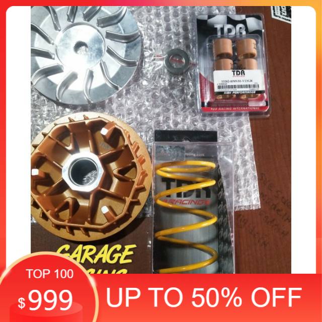 BIG PROMO PAKET UPGRADE PULLY PCX 150 TDR ROLLER PER CVT TDR