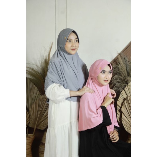 KERUDUNG SERUT JUMBO SIZE XL JERSEY BY DESMONDA HIJAB