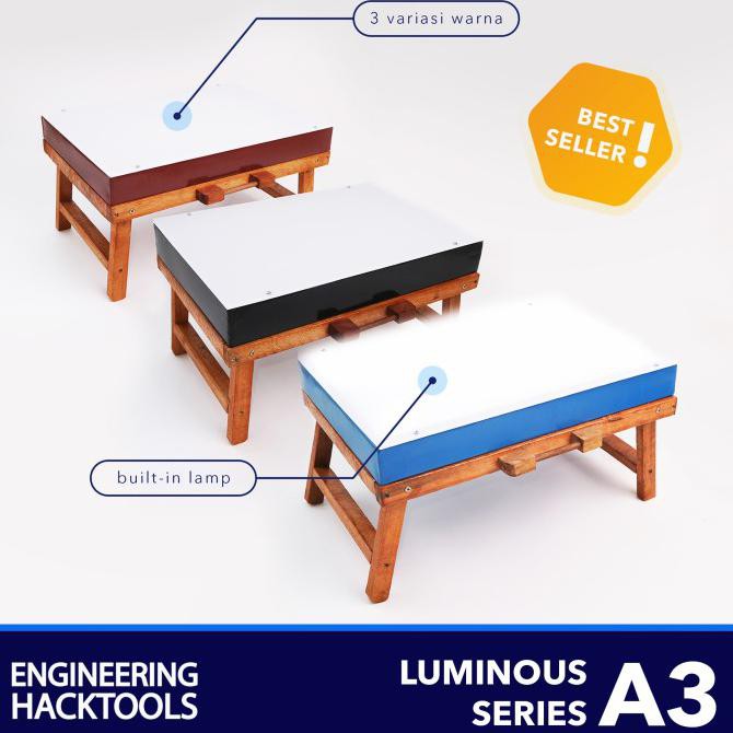 

Spesial Meja Gambar Lipat A3 Jiplak / Tracing Light Box Untuk Design & Arsitek - Hitam Promo