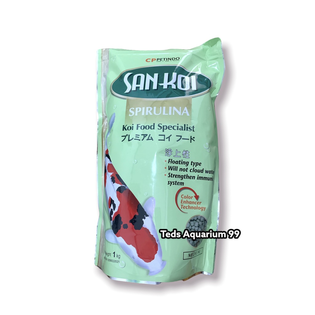 Sankoi Spirulina San Koi spirulina / pakan koi