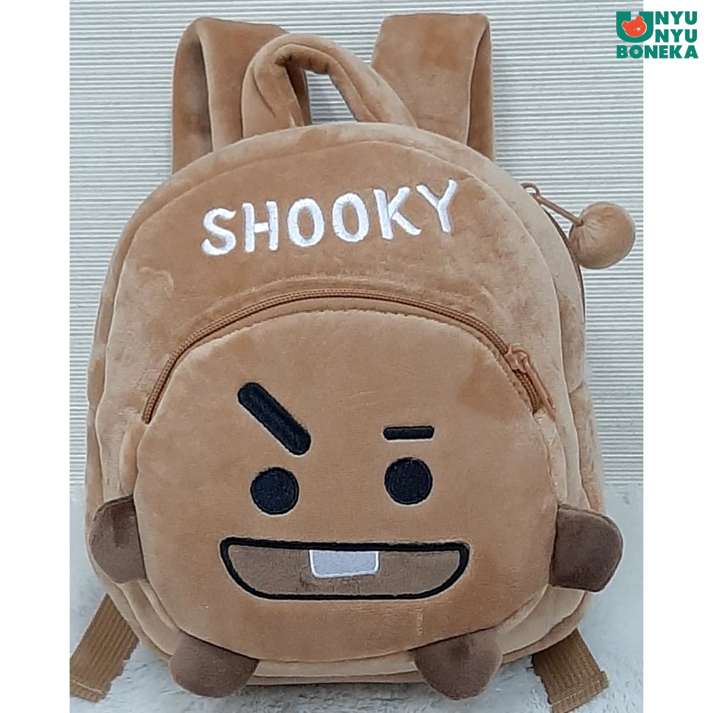Tas Ransel Sekolah M Paud Boneka bt21 bts chimmy rj koya van mang kpop