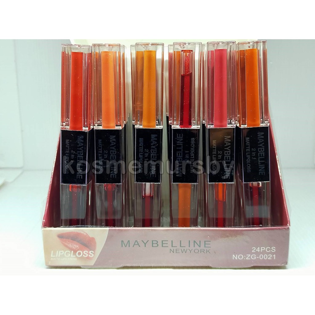 (ECER) LIPGLOSS MAYBELLINE 2IN1 ZG-0021