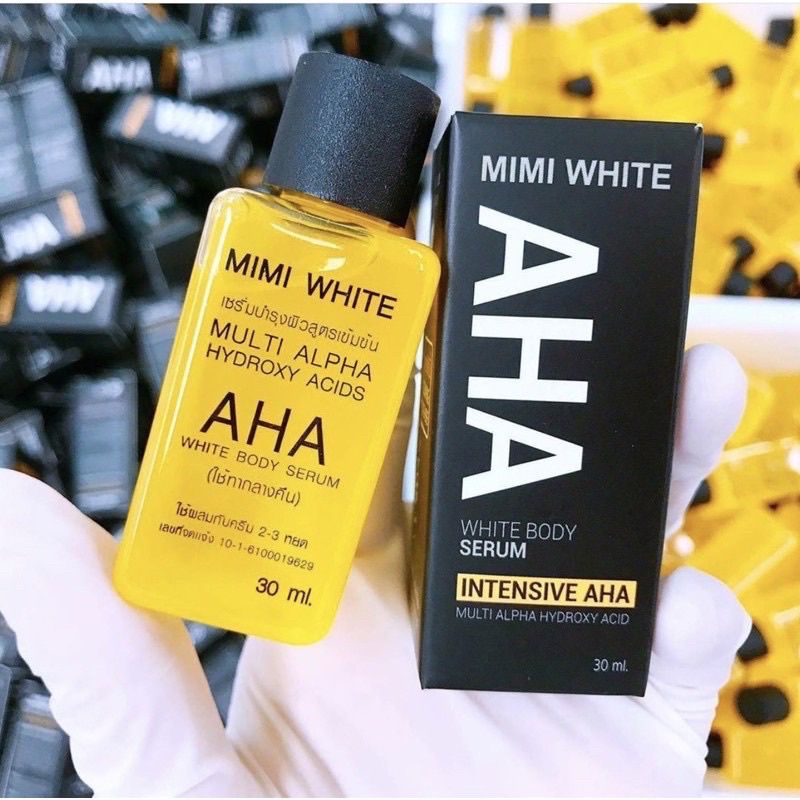 AHA MIMI WHITE SERUM/ SERUM BADAN ORI