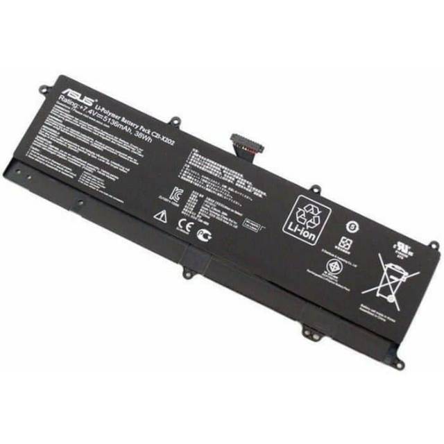 Baterai Asus X201 X201E S200E C21-X202 Battery Asus X201E