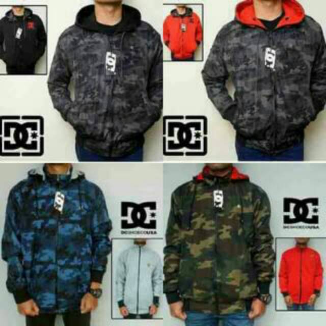 JAKET BOLAK BALIK MOTIF ARMY