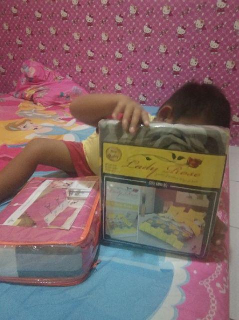 Sprei Lady Rose Yellow Roses 180x200