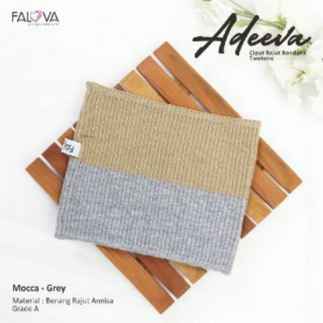 CIPUT RAJUT Bandana Twotone ADEEVA by Falova