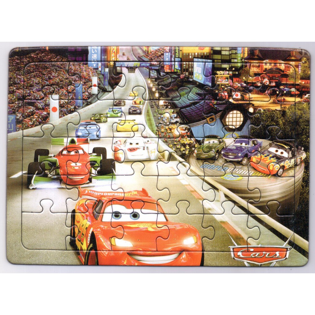 

KARTUPOS - KARTU POS JIGSAW PUZZLE POSTCARD DISNEY CARS CA201