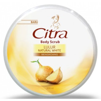 ★ BB ★ CITRA Lulur Natural White Bengkoang Body Scrub - 200ml