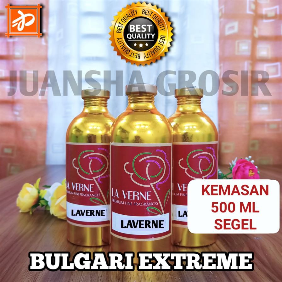BIBIT PARFUM MURNI || BULL EXTREME - BVLGARI EXTREME || LAVERNE || 500ML SEGEL || PARFUME || BVLGARI