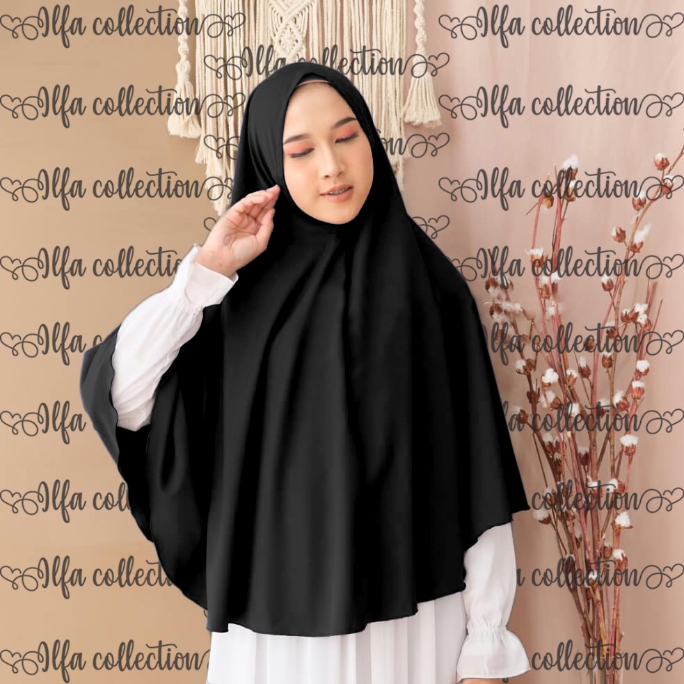 KHIMAR JUMBO NON PET TANPA TALI - BERGO JUMBO XXL - KHIMAR JUMBO XXL