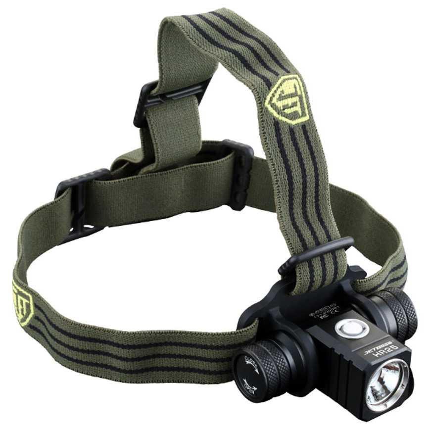 JETBeam HR25 Headlamp Senter LED SST40 N4 BC 1180 Lumens [Hitam]