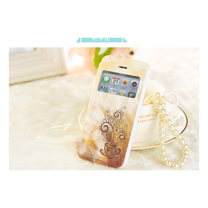 Iphone 5/5S Painted Cartoon / Casing Handphone