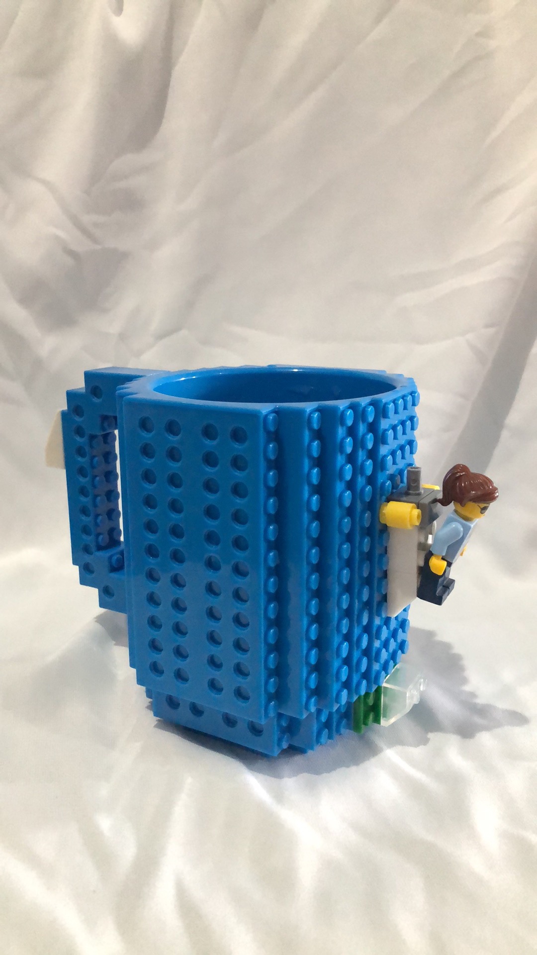 Gelas Mug Lego Kubik Build-on Brick Unik 936sn Red Black