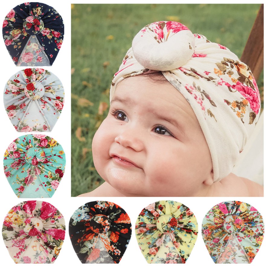 Turban Motif Donat | Turban Anak | Turban Bayi | Alus Collection | BISA C.O.D