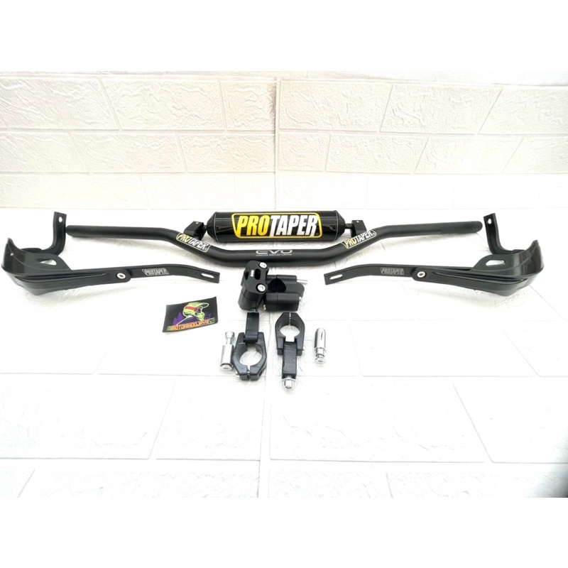 stang fatbar Protaper Evo Low set handguard plus palang stang busa Fuzion Stang protaper CRF KLX