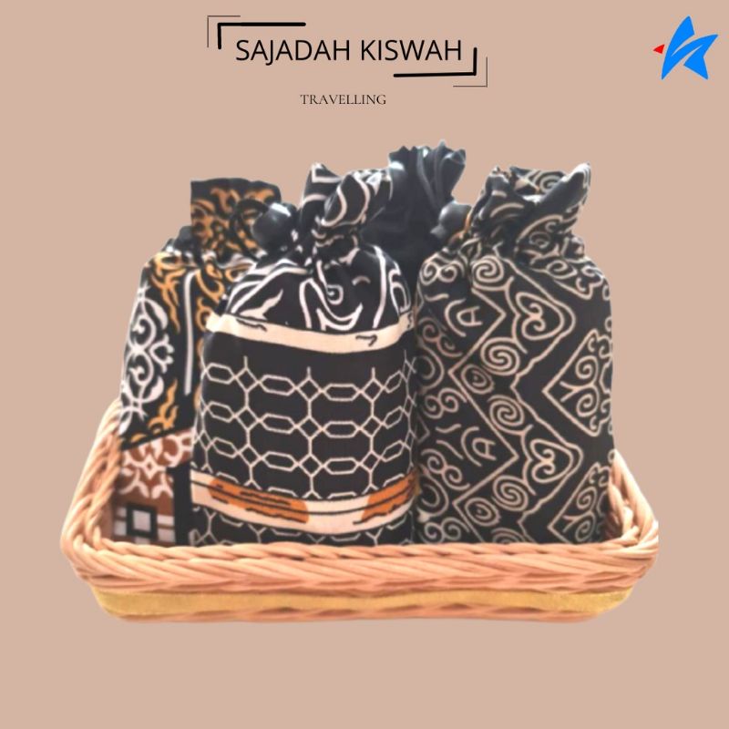 Sajadah Travel Motif Raudlah Premium