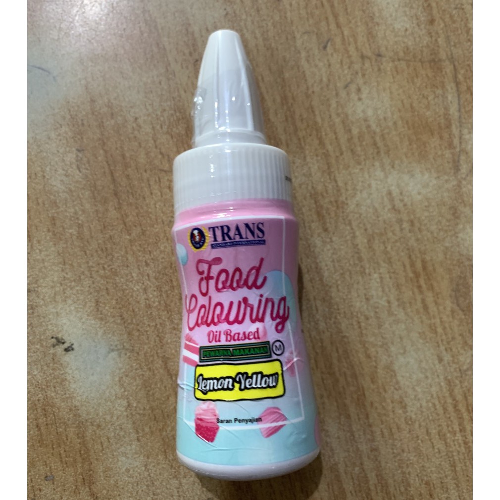 

Trans coloring Lemon Yellow 50 gr / pewarna oil based kuning muda pewarna