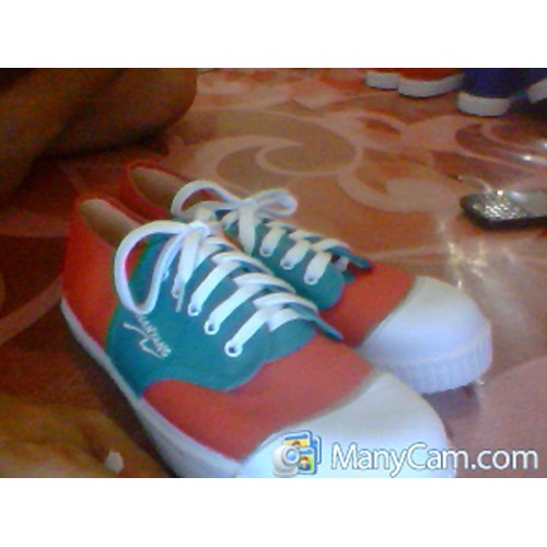 SEPATU TAKRAW NANYANG MERAH HIJAU