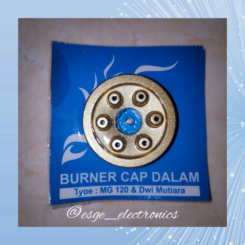 ORIGINAL BURNER HOCK CAP DALAM KGB 20 MG MG 120 &amp; DWI MUTIARA API KECIL KUNINGAN KOMPOR GAS HOCK ORI