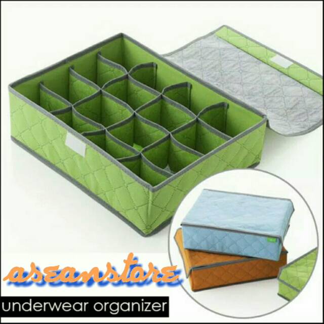 Kotak Penyimpanan Celana Underwear Bra Storage Organizer / bag organizer / underwear storage