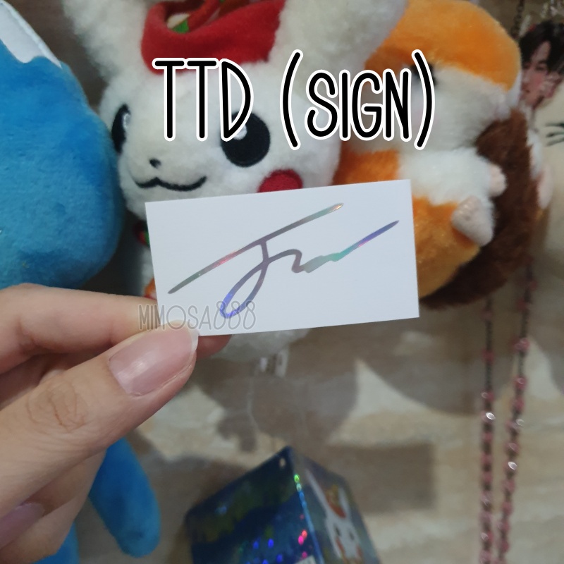 [cutting sticker] Joss Wayar 's sign