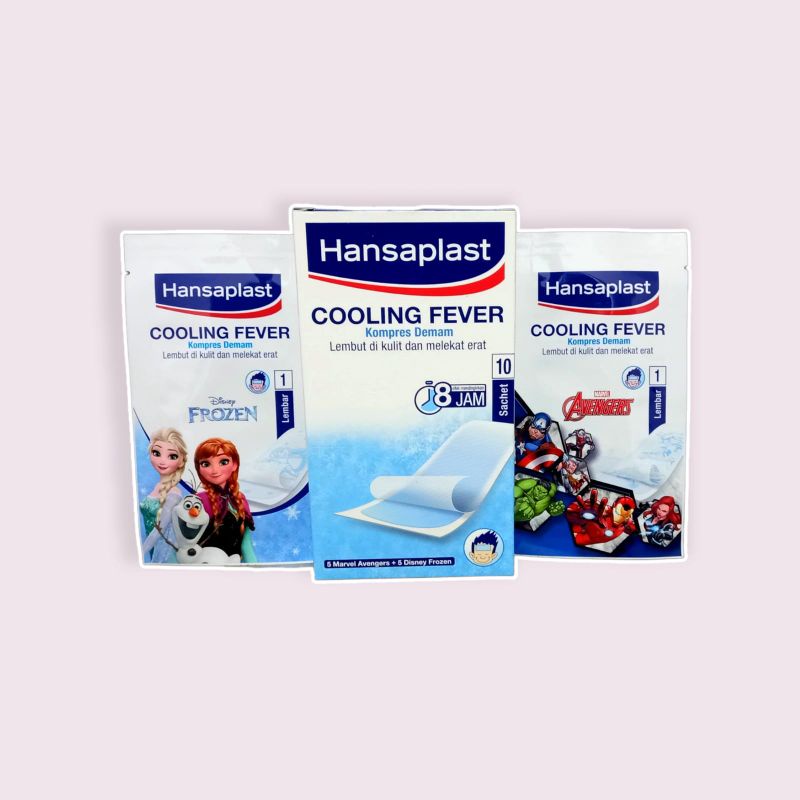 hansaplast cooling fever isi 10s [ 1box ]