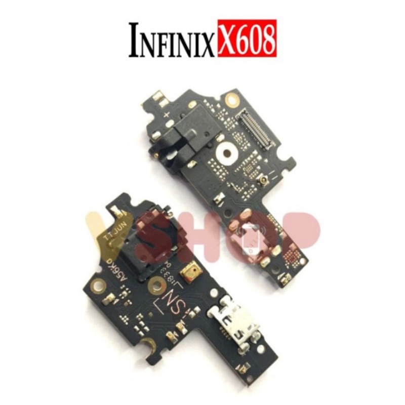 Board Charger Papan Cas Headset Hansfree Infinix Hot 6 Pro X608 Mic