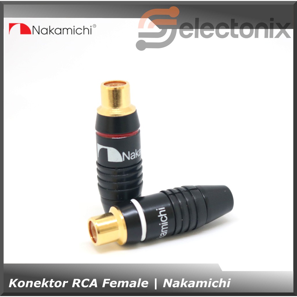 Konektor Audio RCA Female | Nakamichi [1 Pcs]