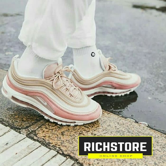 Hot Nike Air Max 97 Rush Pink / Sepatu Wanita / Sepatu Sneakers