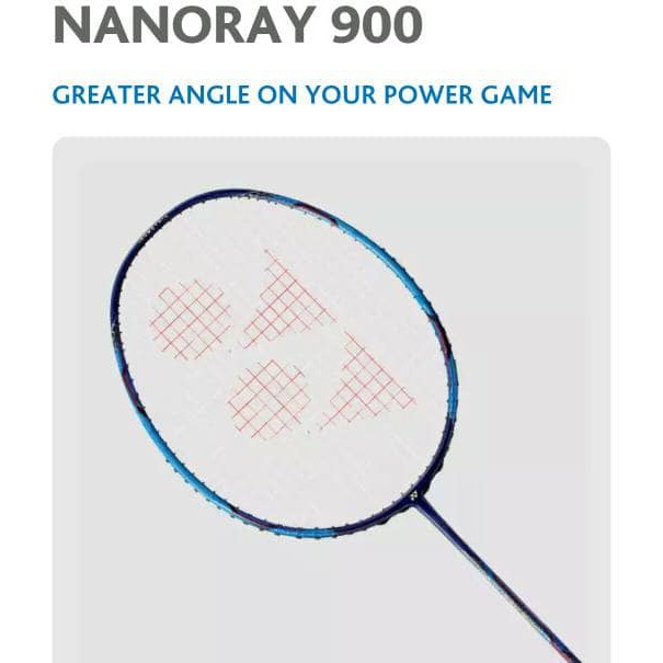 Original Yonex Nanoray 900 Raket Badminton