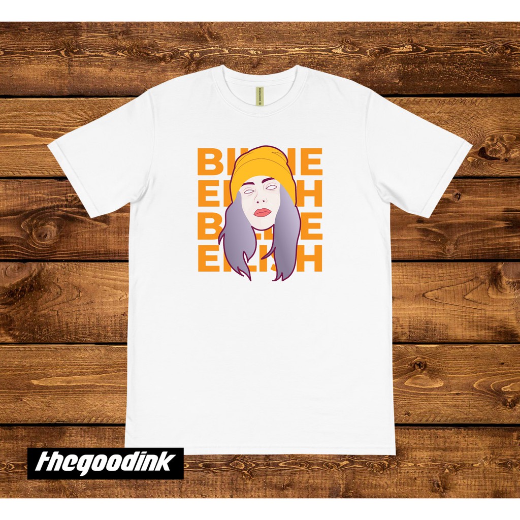Kaos Billie Eilish - Billie Eilish Art - Original Gildan T-shirt