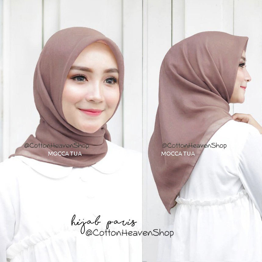 Warna Jilbab Coklat Mocca - Hijab Muslimah