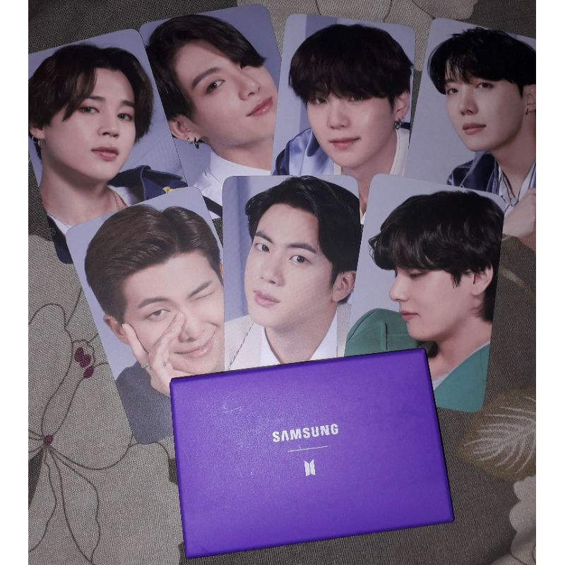 PhotoCard BTS X SAMSUNG OFFICIAL