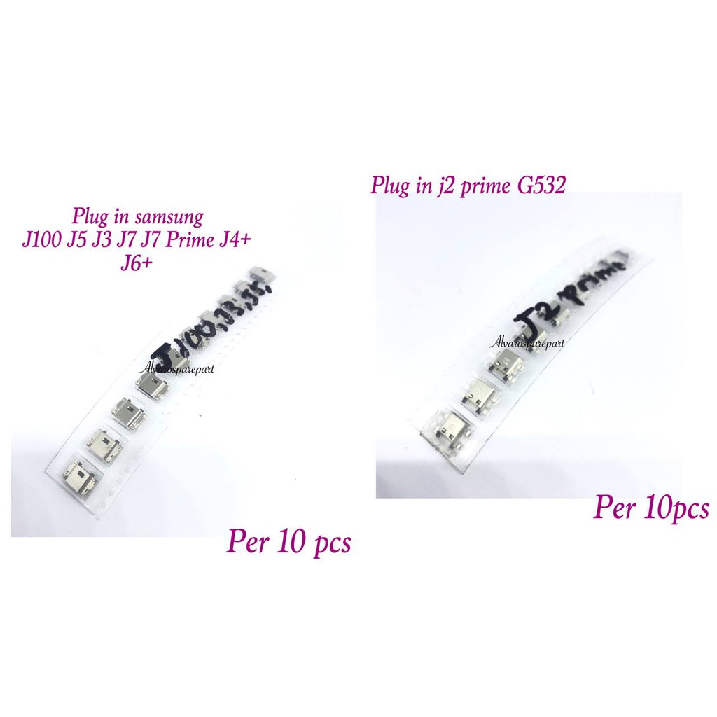 [PER 10 PCS] PLUG IN SAMSUNG J100 J5 J3 J7 J7 PRIME J4+ J6+ J2 PRIME G532