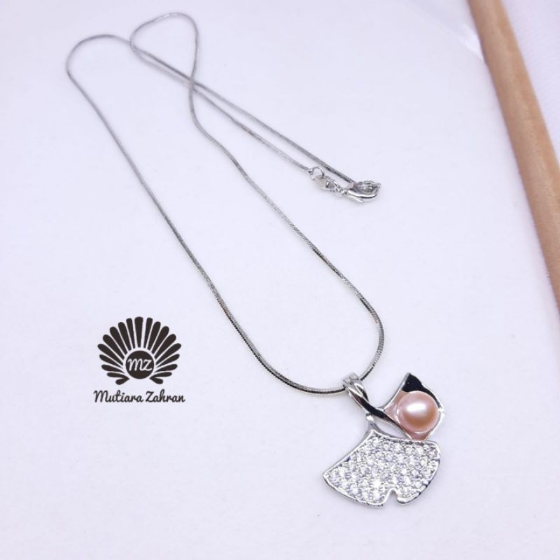 Kalung Cantik Mutiara Air Tawar// Kalung Mutiara Asli
