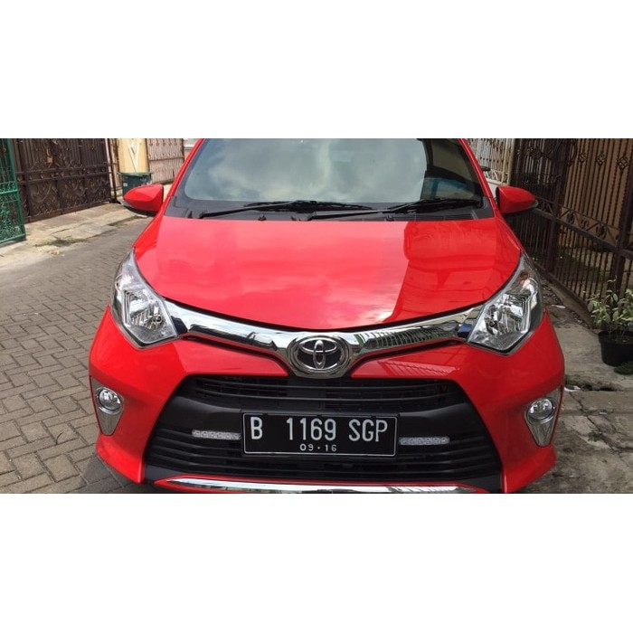 Hood moulding chrome Toyota Calya | Kikim Variasi