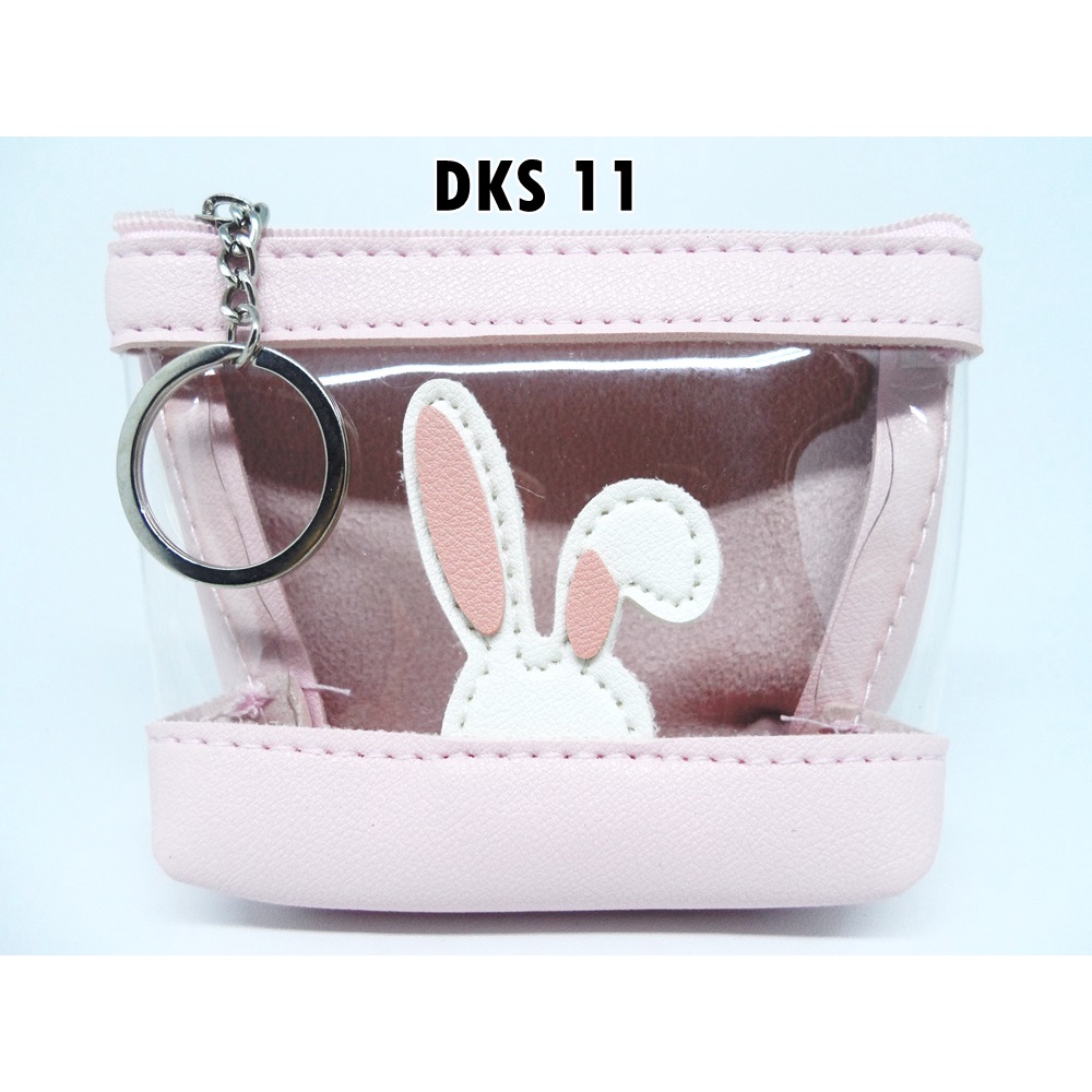 Dompet Koin Lucu Whale &amp; Bunny (DKS)