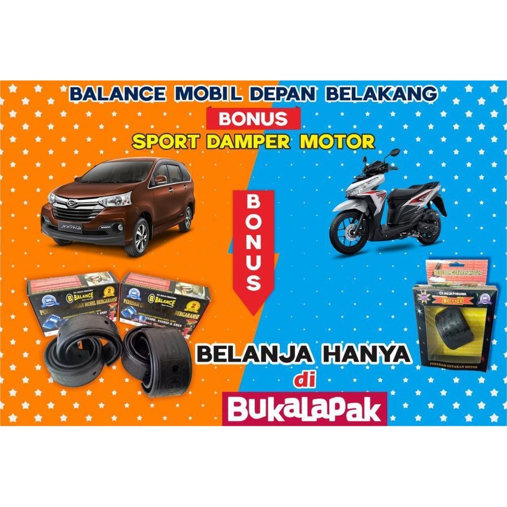 Peredam Kejut Merk Balance Untuk Mobil Avanza 2013 Dpn Blkng Berg Shopee Indonesia