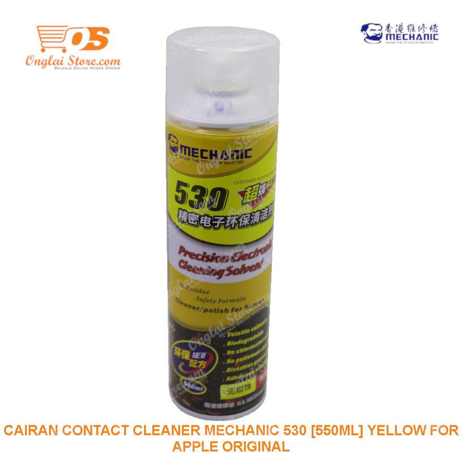 CAIRAN CONTACT CLEANER MECHANIC 530 [550ML] YELLOW FOR APPLE ORIGINAL