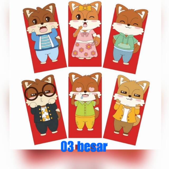 

Open PO kertas angpao shio tikus 2020