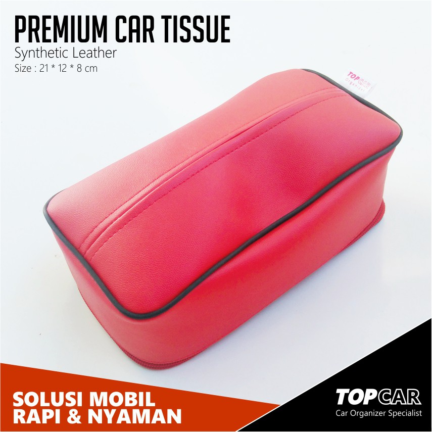 Tempat Tissue PREMIUM Tisu Mobil Tissu Box Bahan Kulit