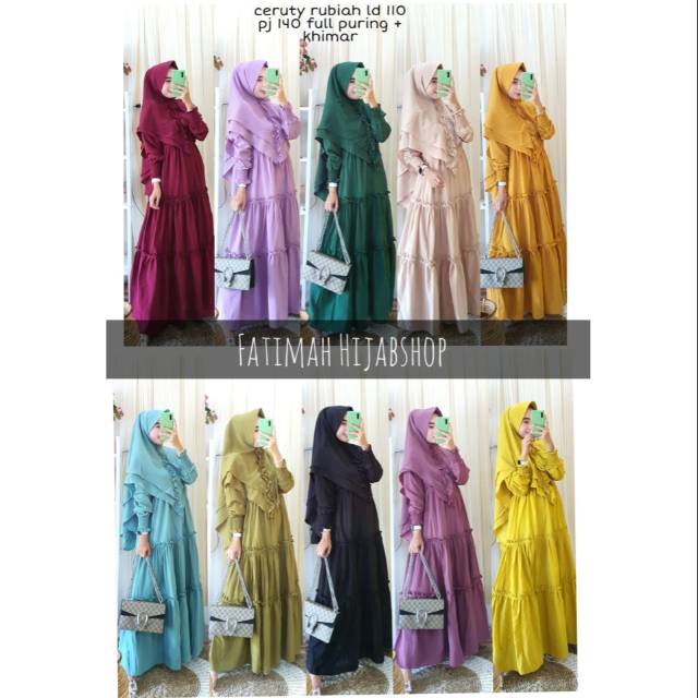 SET SYARI RUBIAH PREMIUM IMPORT