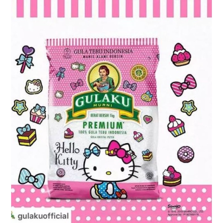

Gula pasir gulaku 1 kg Original | Gula pasir merek GULAKU 1kg asli