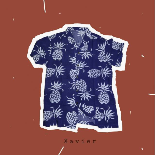 Blue Pines Kemeja Pantai Hawaii Xavier by Esje