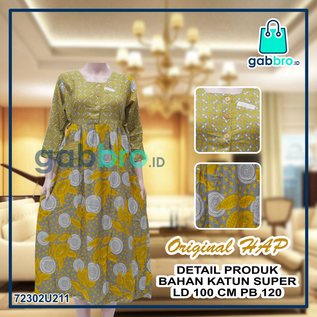 GABBRO | DASTER BATIK HAP LENGAN PANJANG 7/8 [ORI]